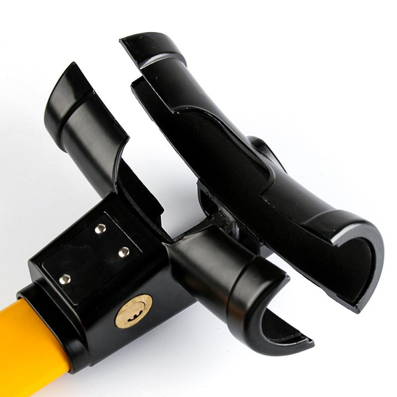 1* Anti-theft Steering Wheel Lock with 2 Keys Universal Car steering wheel lock For for Auto Rotary Automobile Security