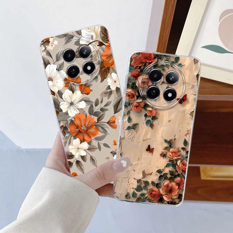 For Realme 12 13 12X 5G / 12 13 Pro Plus Case Luxury Phone Case For Realme13 13 Pro Plus 5G Clear Soft Silicone Protective Cover
