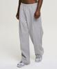 Leijibi [Summer] One-Pleat Wide Fit Fresh Sweatpants M Melange Grey