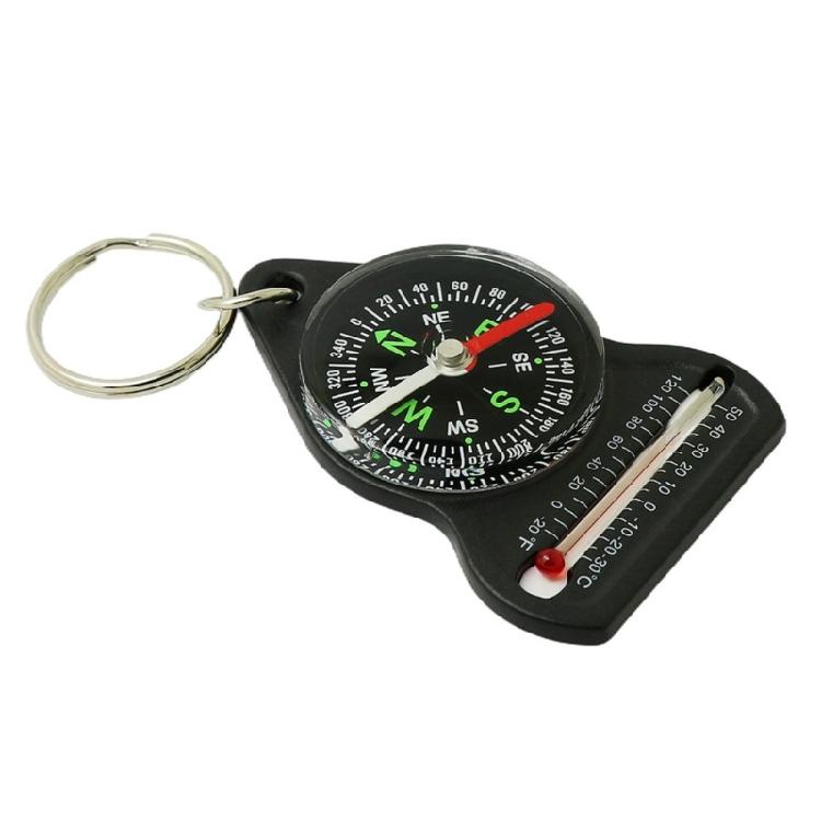 2 in Compassing Thermometer for Travel Exploration Accurate Directional Guidance