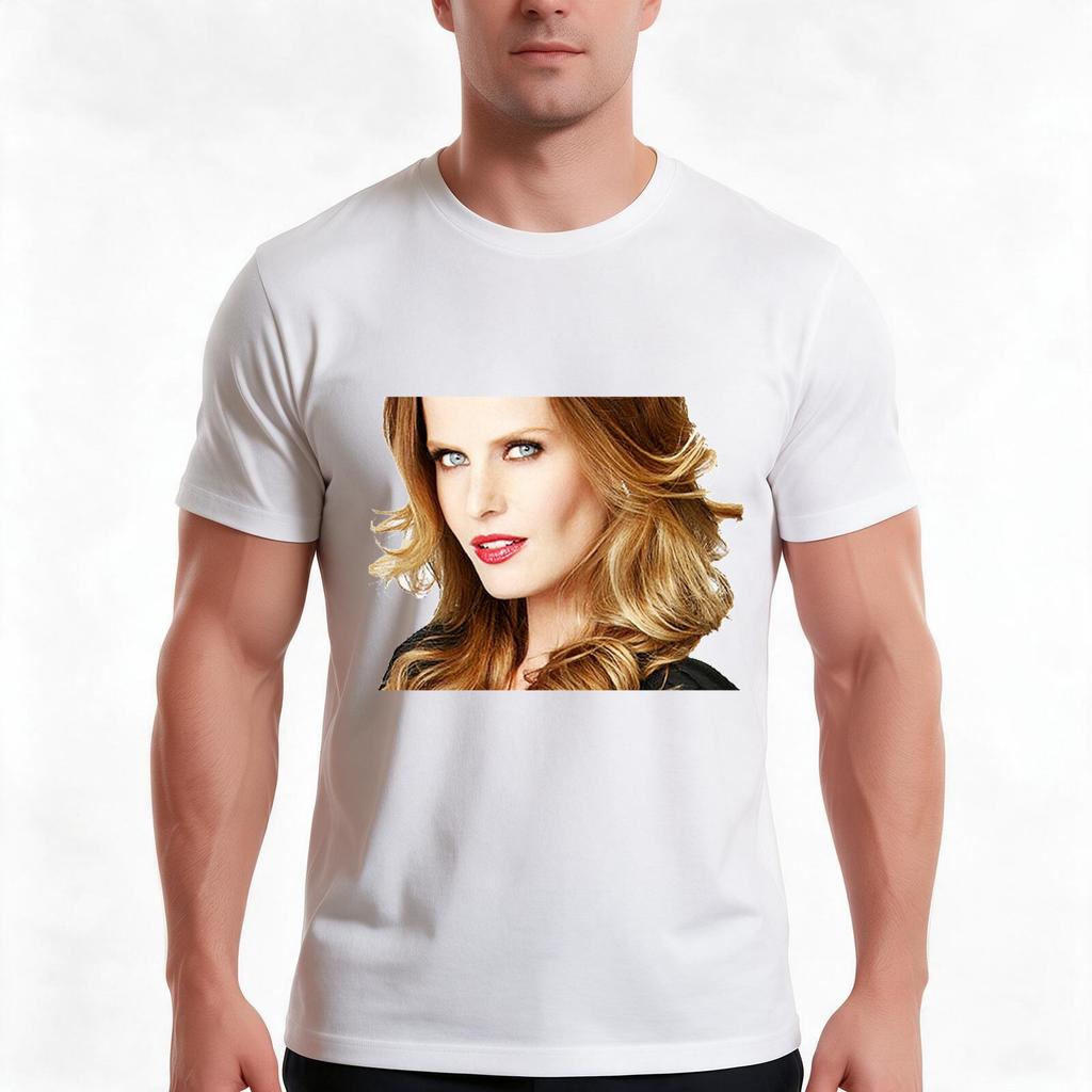 Rebecca Mader Tshirt Summer Casual Cotton Tee Oversized Streetwear Tops Vintage Graphic Print Loose Fit Short Sleeve