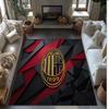 AC Milan Printed Flannel Area Rug Non Slip Soft Polyester Floor Carpet Indoor Decor Mat for Bedroom Living Room Sofa Game Room Home Decoration