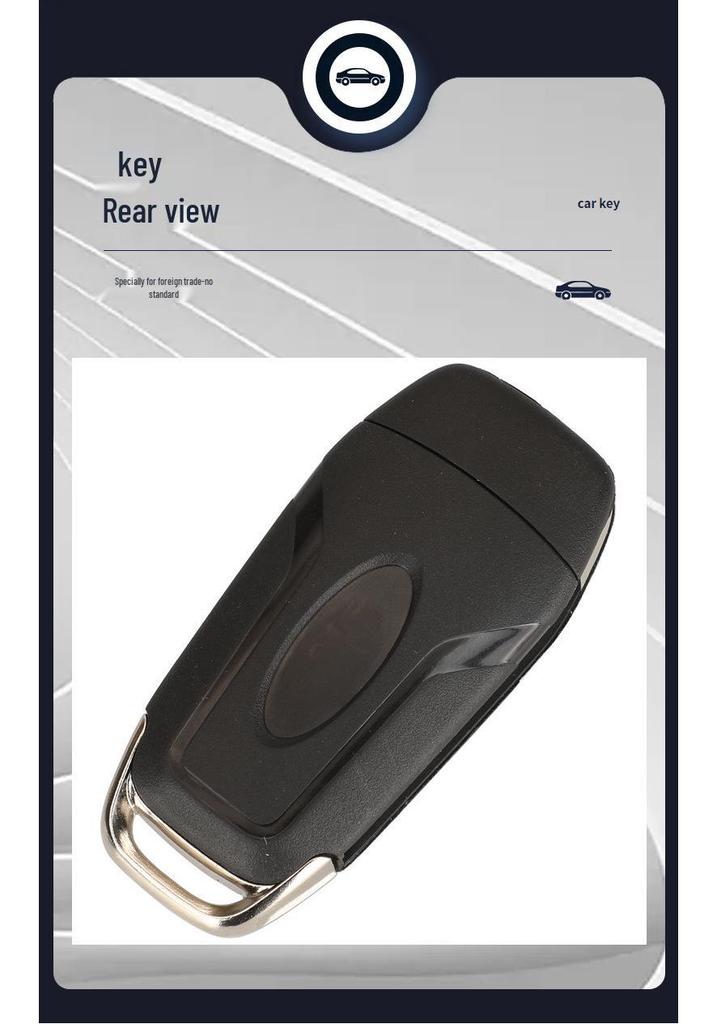 Ford Escort Folding Key with 49 Chip & 433 Frequency for New Mondeo - 2/3 Button Remote Control Key.