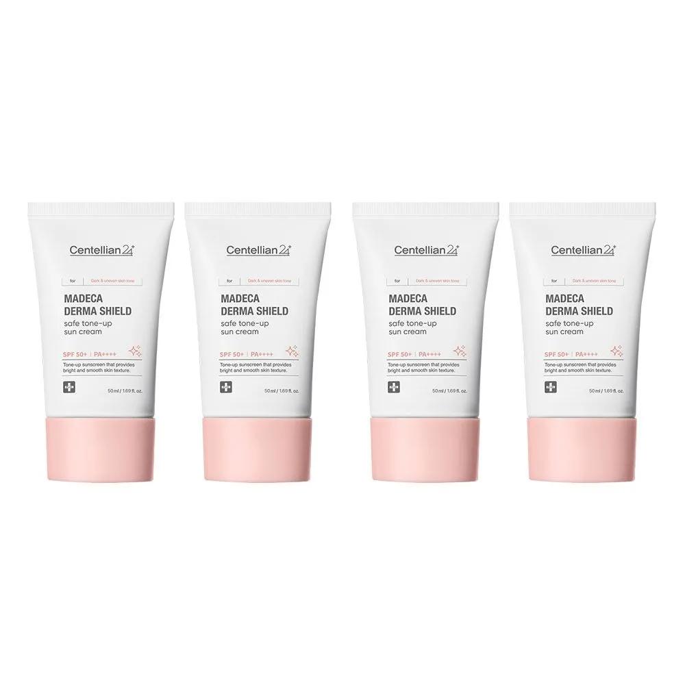 CENTELLIAN24 Madeca Derma Shield Safe Sun Cream 50ml (SPF50+) 4 Pieces