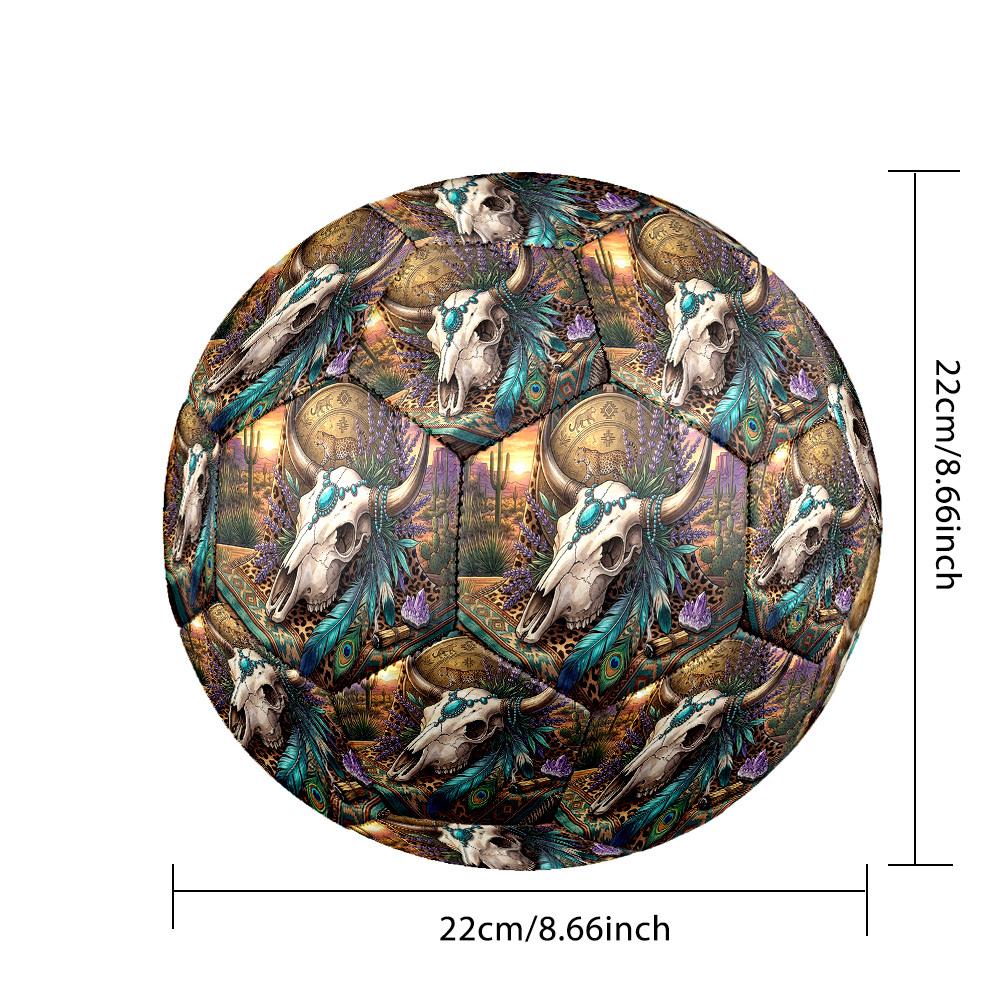 1pc Desert Spirit Size 5 Soccer Ball Professional Match Training Football Indoor &Outdoor Sports Ball Training Ball Lightweight Durable y5