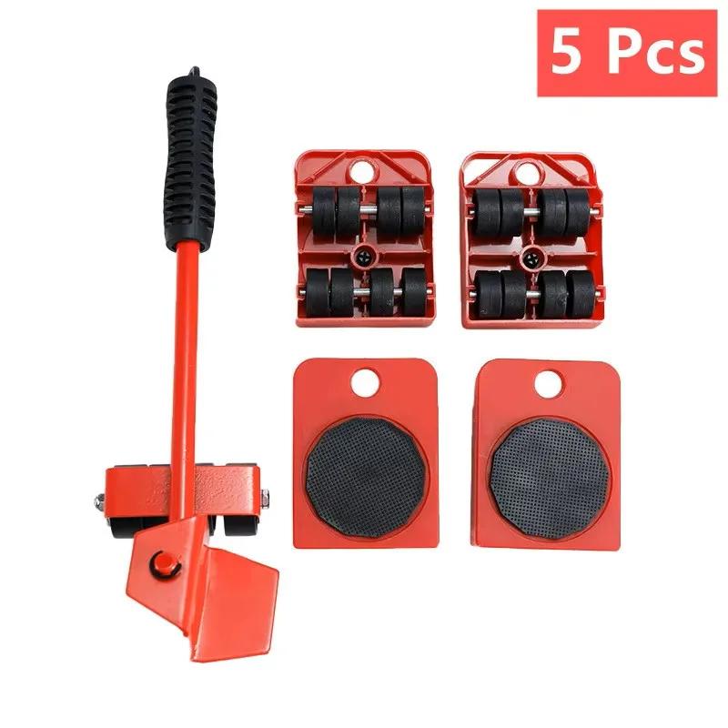 Heavy Duty Furniture Mover Multipurpose Roller Sliders for Effortless Lifting & Moving, Hardwood Floor Protector