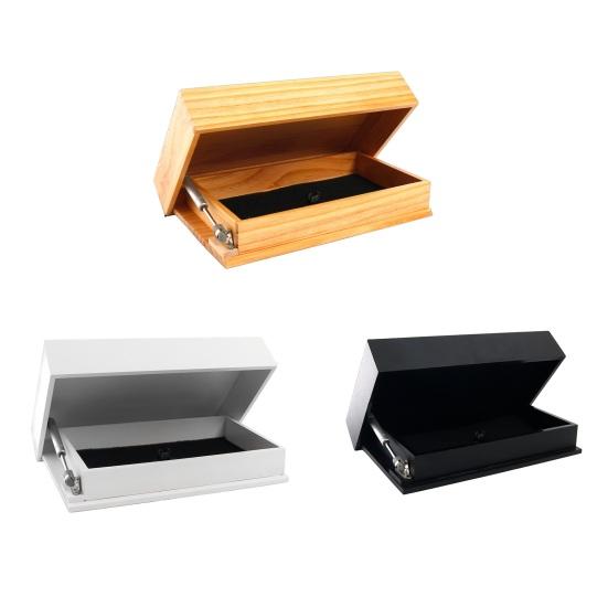 Floating Shelf with Hidden Compartment Modern Wooden Floating Shelf Wall Mount Storage And Display Shelf for Living Room Bedroom Office