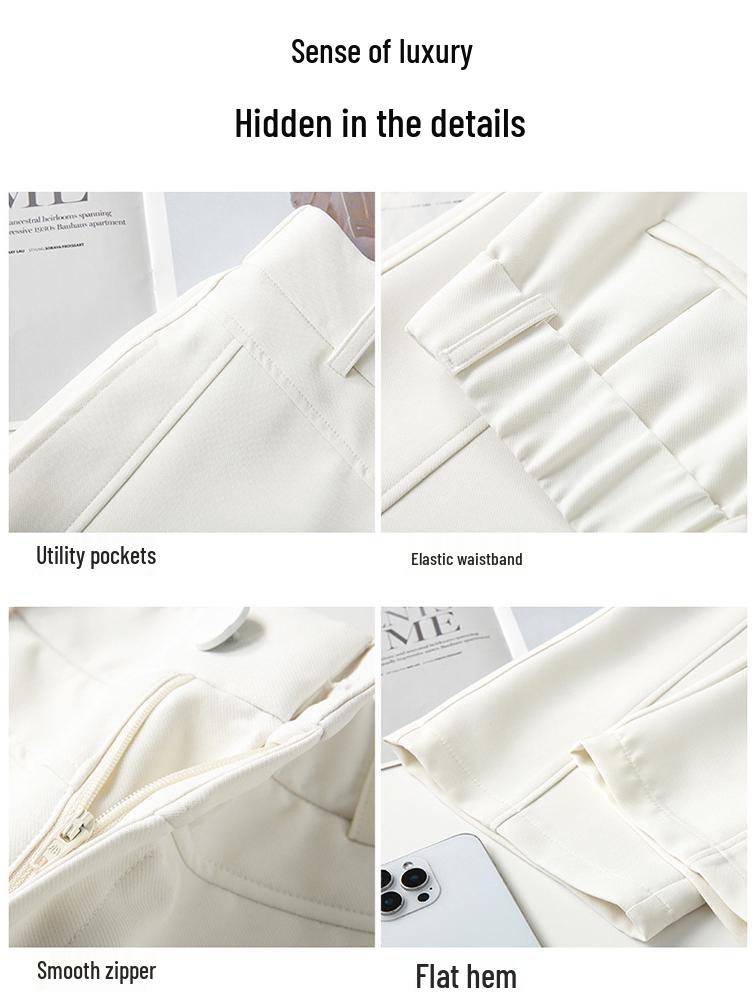 Women's High-Waisted Wide-Leg Pants - Spring/Summer Fashion 2026