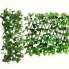 1pc Expandable Fence Privacy Screen For Balcony Patio Outdoor, Artificial Privacy Screen Decor, Faux Ivy Fencing Panel For Outdoor Wall