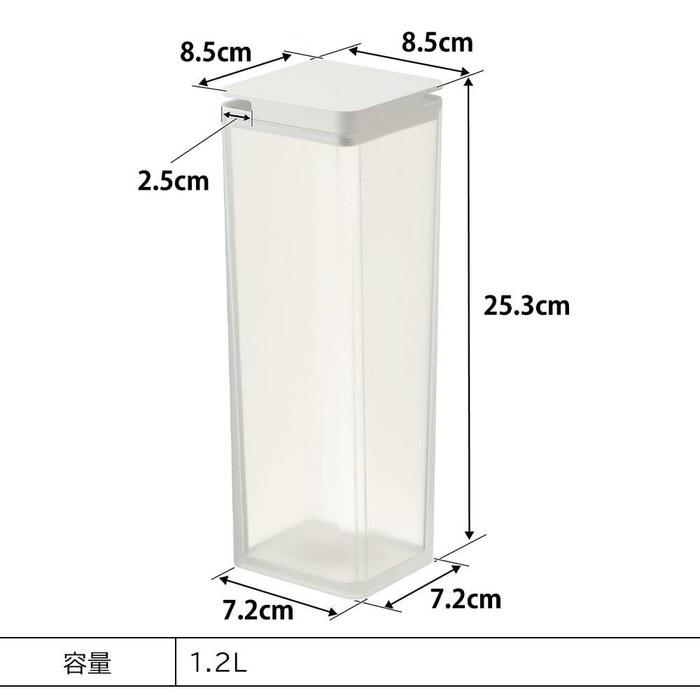 Yamazaki Water-Splash Filter Pitcher (2-Pack) Tower 1.2L Black 10238x2