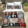 Singer AVRIL LAVIGNE Printed Bedding Sets Exquisite Bed Supplies Set Duvet Cover Bed Comforter Set Bedding Luxury Birthday Gift