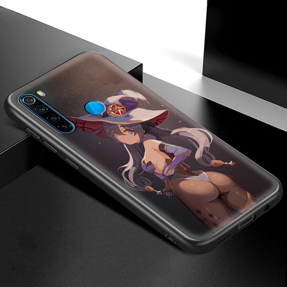 Anime Hentai Sexy Bunny Girl Phone Case For Xiaomi Redmi Note 9S 9 8 7 10 Pro 8T 9C 9A 8A Shockproof Silicone Smart Back Cover