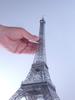Aerobase E001 Eiffel 30cm Stainless Steel Etched Metal Assembly Interior 1/1000 Tower, Tall, Paris, Kit,