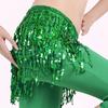 Women Belly Dance Clothing Accessories Tassel Belts Glitter Flap Hip Scarf Sequins Belt