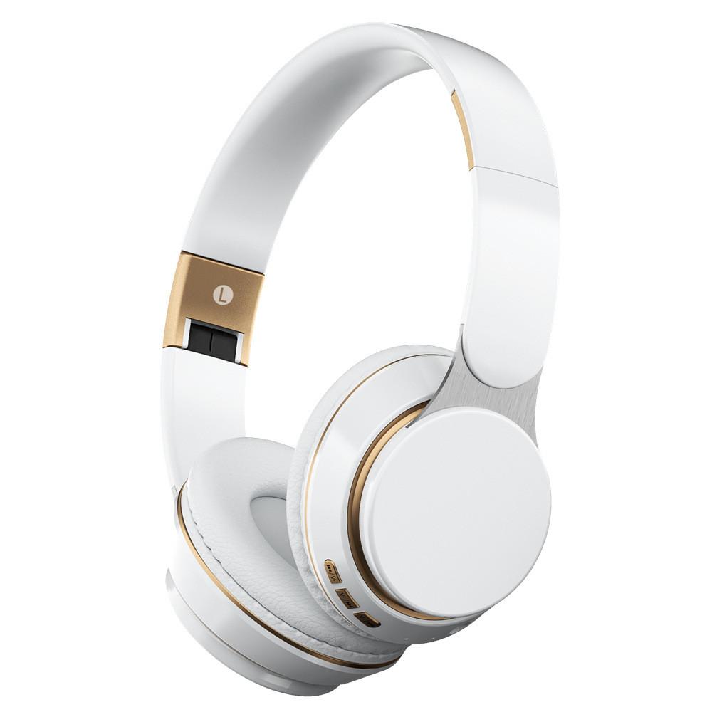 Bluetooth Headphones Sports Folding Over Ear With Long Battery Life For Active Use