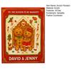 Gingerbread Couple Christmas Advent Calendar 2025 24 Day Countdown Box Acrylic Ornaments Hanging Tree