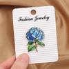 European & American Hydrangea Flower Brooch - Festival Gift Ornament Badge