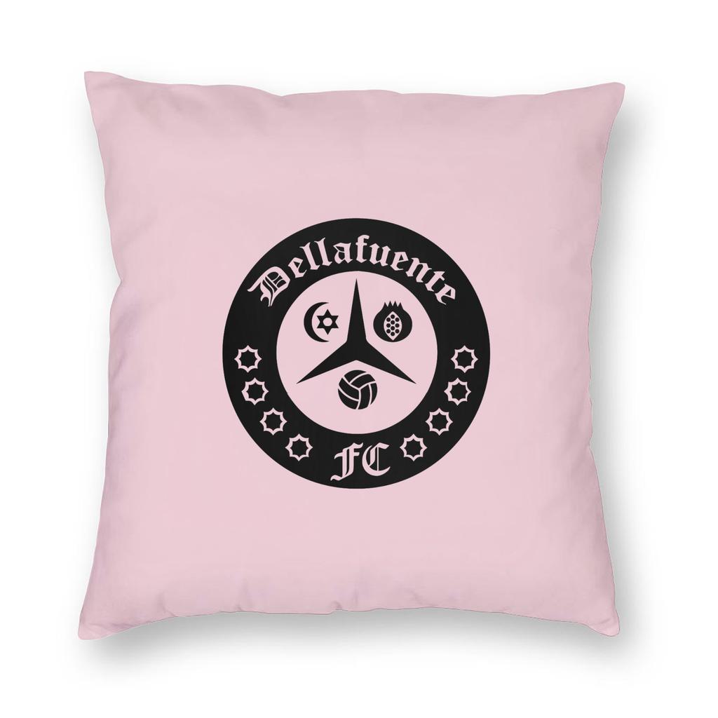 Dellafuente Fc Pillowcase Printed Polyester Cushion Cover Decorative Throw Pillow Case Cover Home Zippered 45*45Cm