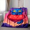 1pc Huntrix Blanket Lightweight Flannel Blanket Throw Blanket For Sofa, Bed, Travel, Camping, Livingroom, Office, Couch