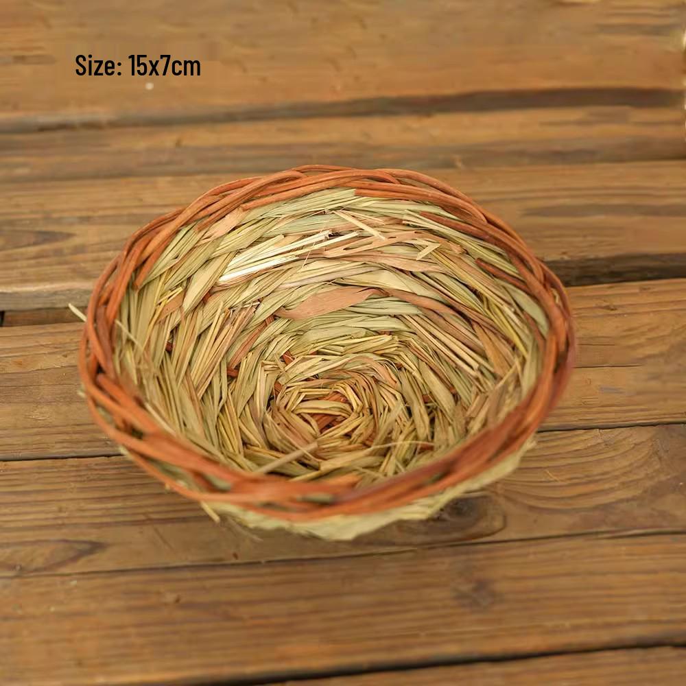 Porcelain Hen and Rooster Feather Ornament for Display and Photography Prop