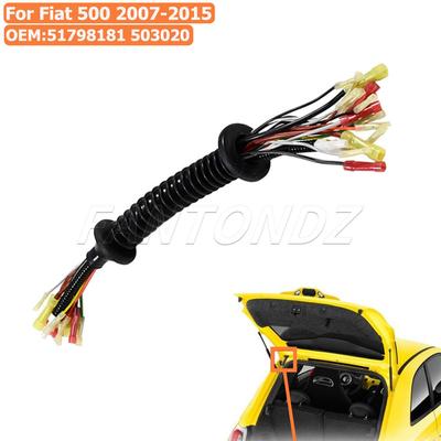 For Fiat  500 2007-2015 Cable Wiring Harness Tailgate Loom Rear Door Repair Kit 51798181 SEN503020 2320050 503020 51277102