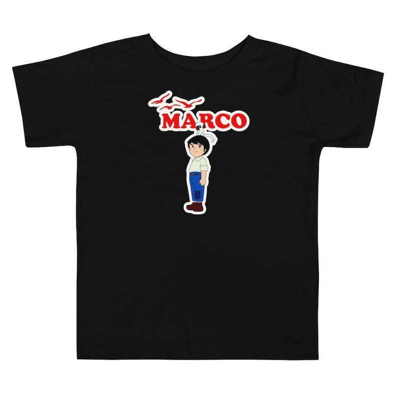 80s Retro Marco Cartoon Toddler Tee 140