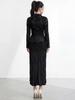 2026 Spring Women's Embroidered Pleated Skirt Suit - High-End Miyake Style