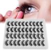 Fashion Eye Makeup Tools Criss-cross 3D Faux Mink Wispies Fluffies False Eyelashes Thick Long