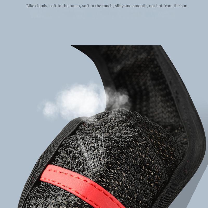 Elastic Stretch Steering Wheel Cover,Warm In Winter and Cool In Summer, Universal 15 Inch, Breathable Ice Silk, Anti-Slip,  Easy