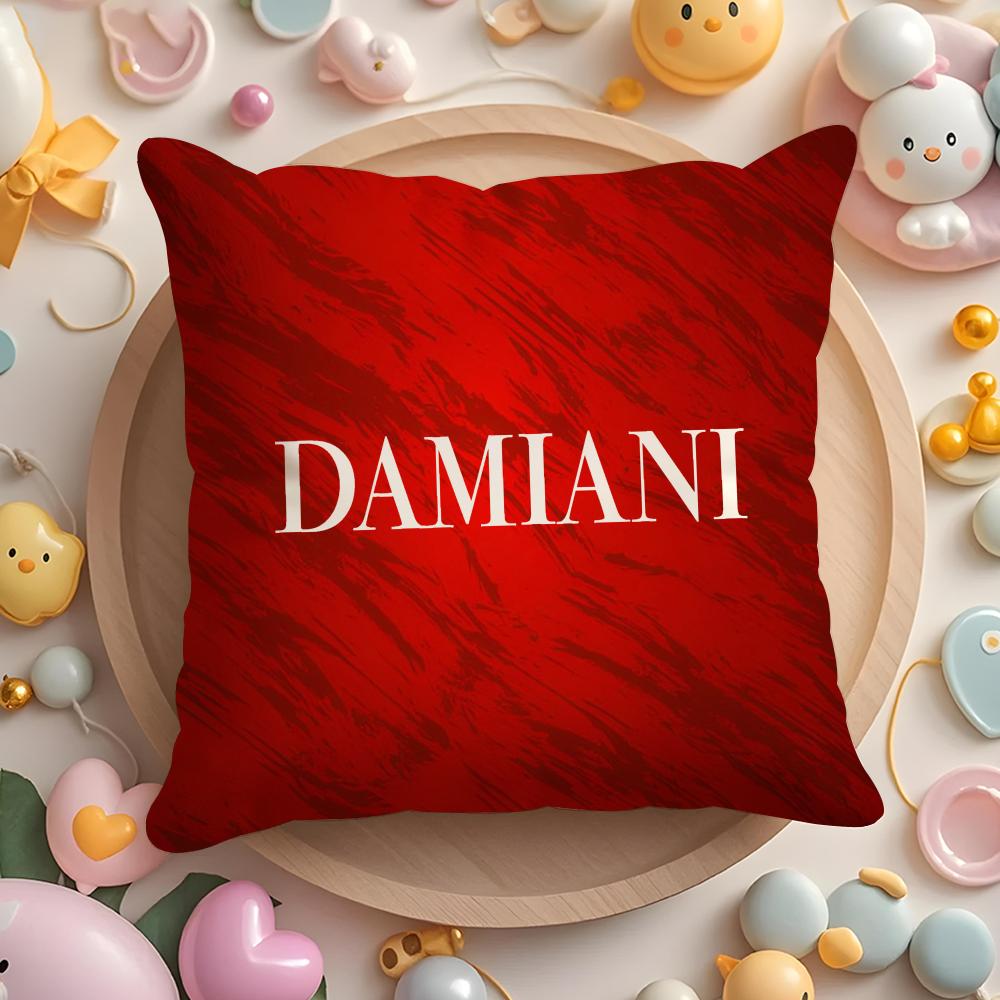 Italian Gorgeous D-Damiani Cushion Cover Home & Car Multi-Scene Pillow Cover - Reversible, Soft & Durable for Daily Use