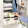 Student Dorm Metal Locker Hanging Wardrobe Organizer for Clothes, Underwear, and Socks
