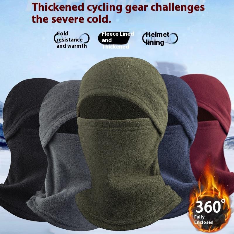 Unisex Winter Cycling Thermal Windproof Balaclava SkiMask Warm Polar-fleece Outdoor Sport Motorcycle Face Mask for Men And Women