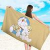 Doraemon Machine Cat Printed Beach Towel Microfiber Towel For Children/Adults Quick Drying Water Absorbing Swimming Pool Towel