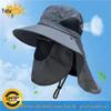 Unisex Anti-UV Breathable Sunshade Fishing Hat with Face Cover