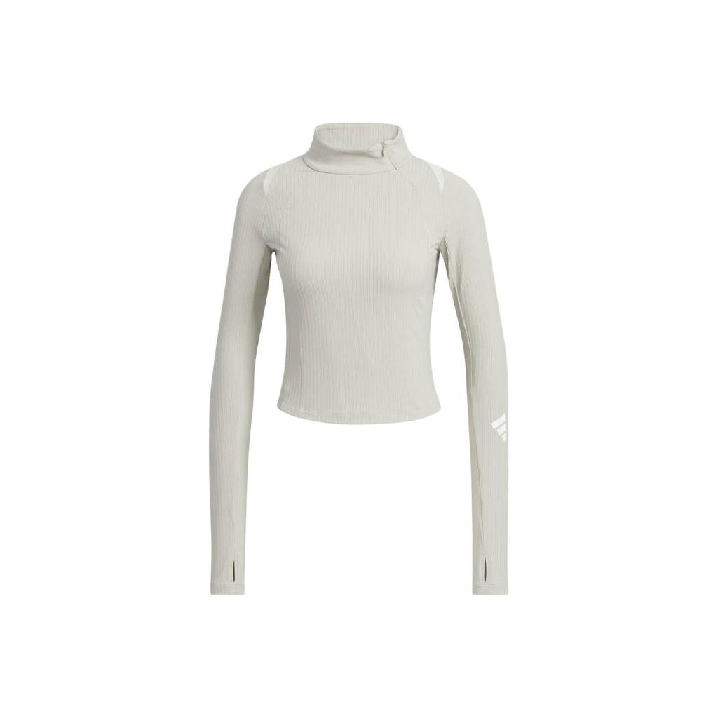Adidas Fos Long Sleeve Top Comfortable Simple Long Sleeve T-Shirt Women Tops KS0061