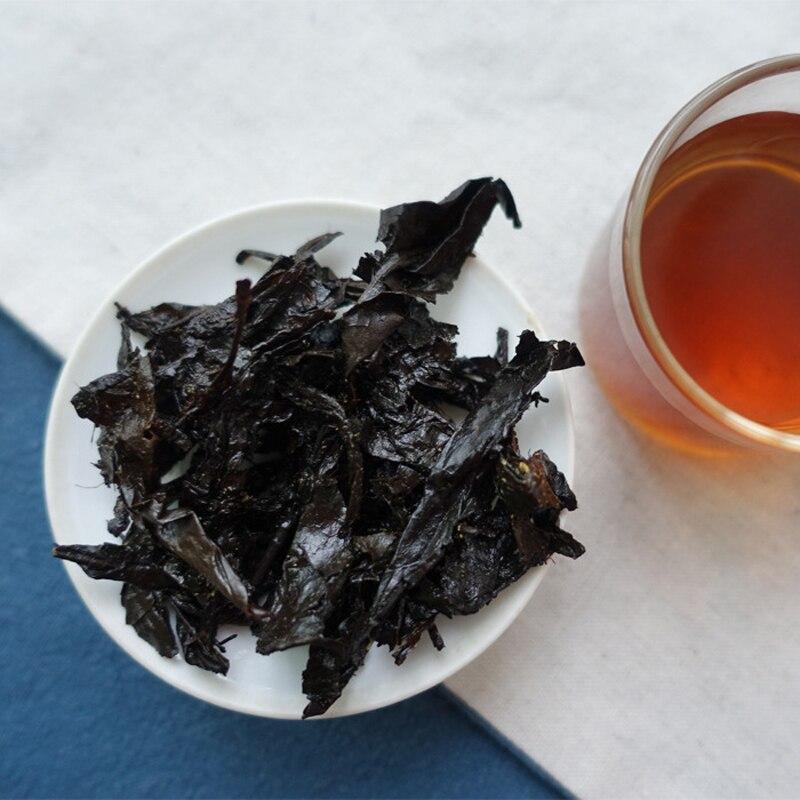 2017 Anhua Dark Tea Fu Tea Golden Flower Lotus Fragrance Dark Compressed Tea 1000g
