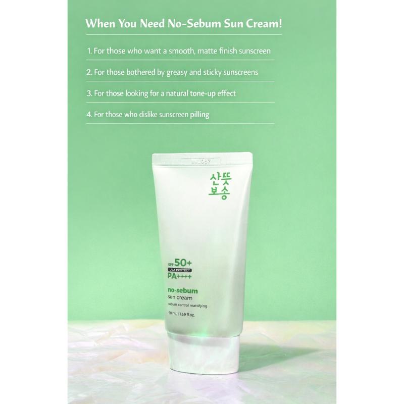 PRETTYSKIN No-Sebum Sun Cream SPF50+ PA++++ 50ml/1.69 Fl.oz