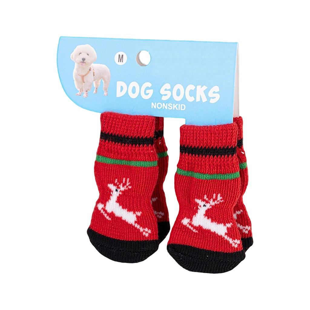 Noel Çorapları, Noel Baba, Kardan Adam, Kapaklar, Ayıcık, Çizik, Kir, Küçük Köpek Evcil Hayvan Noel Evcil Hayvan Çorapları