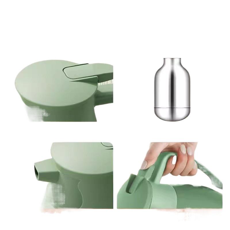Large Capacity Home Thermos with Glass Liner - Ideal for Student Dorms, Hot Water Kettle & Warm Water Bottle