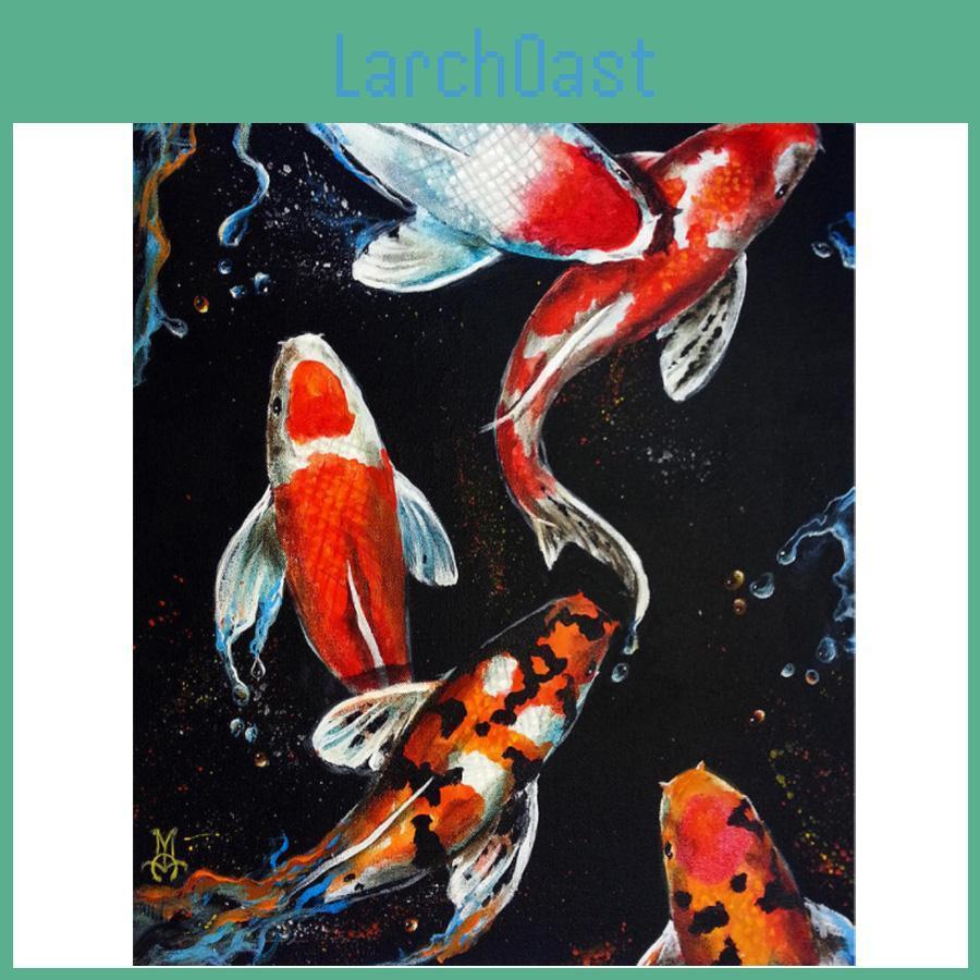 Koi Diamond Fish Graph Painting Diy Full Diamond Embroidery