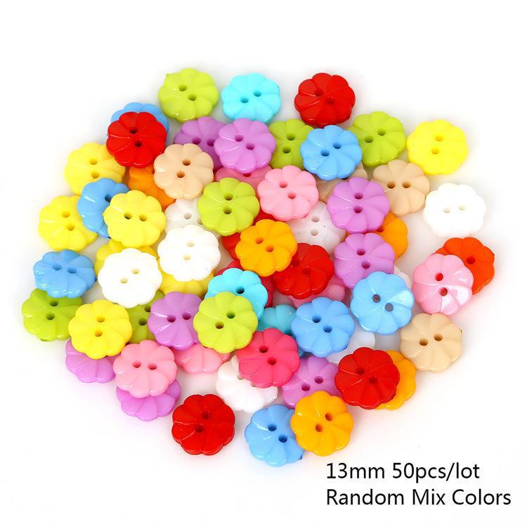 Colorful Plastic Button Set: Heart, Star, Butterfly, Round - DIY Jewelry Craft Accessories