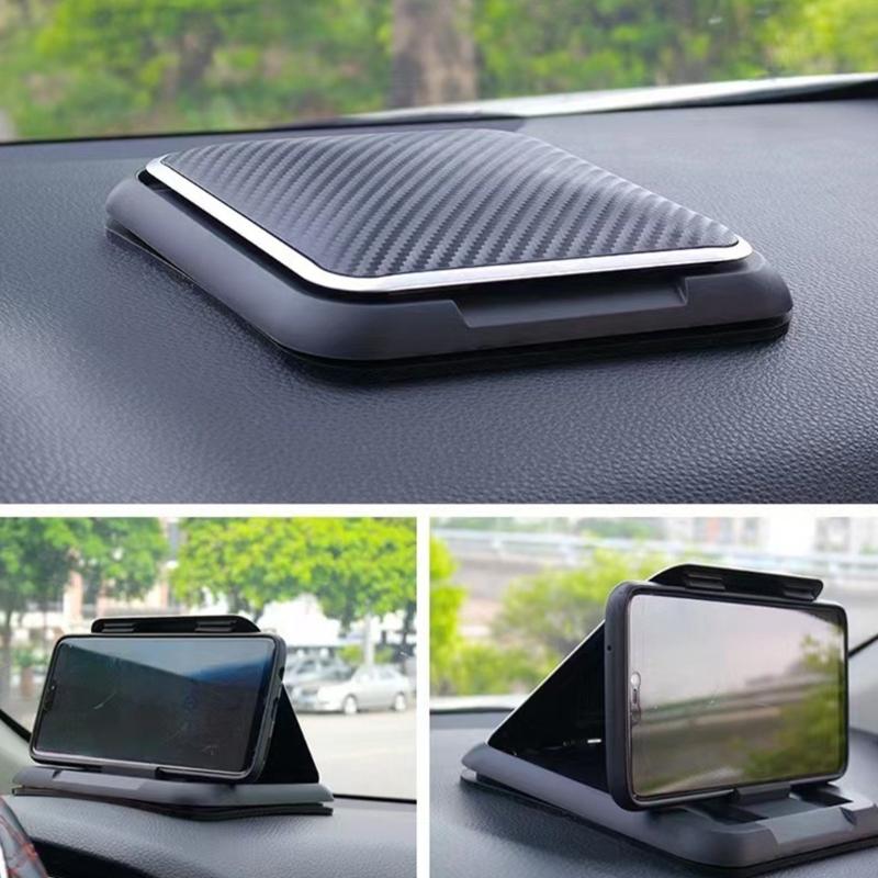 Rubber Car Phone Mount not Slip Designs Car Phone Holder Strong Suction Cup Smartphone Holder for Automotive Dashboard