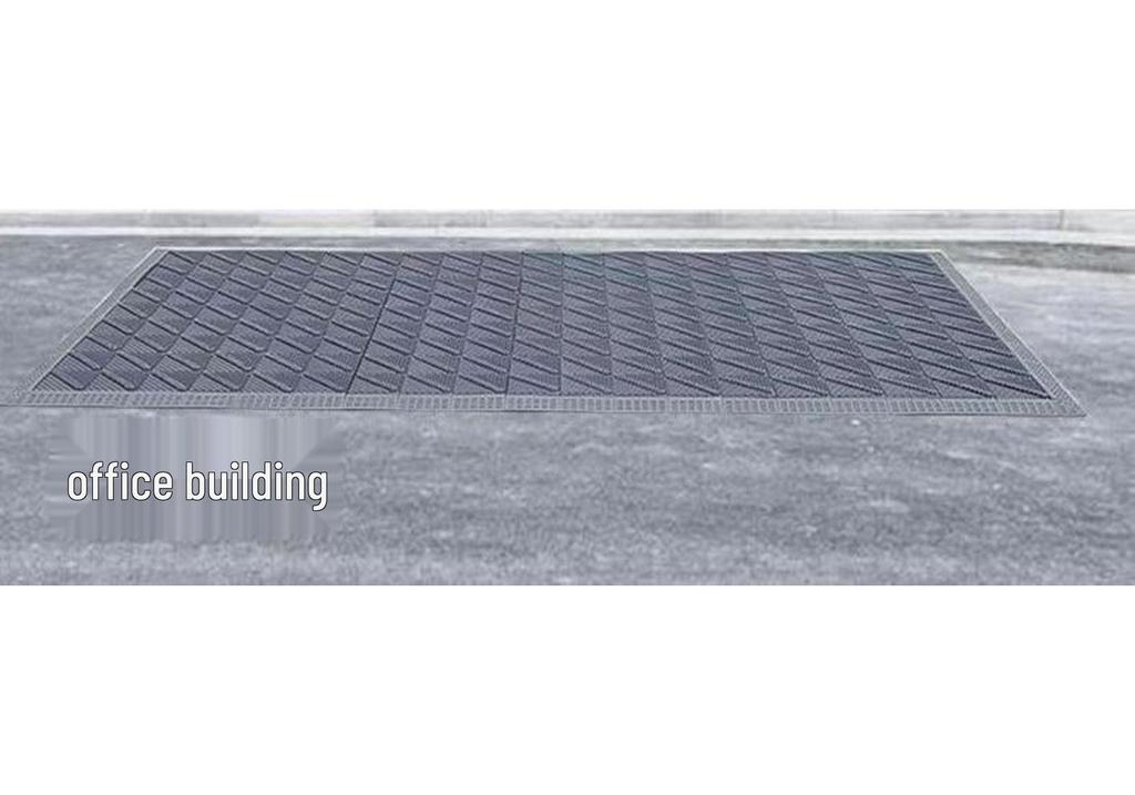 Interlocking Non-Slip Outdoor Entrance Mat for Commercial Use