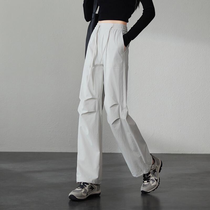 SOFSIL Women's High Waist Wide-Leg Casual Pants
