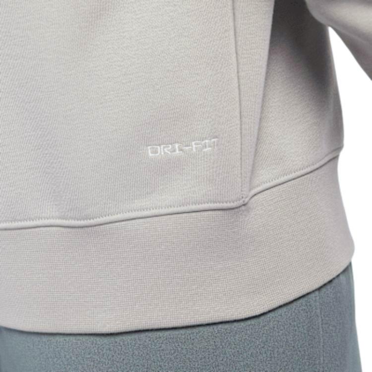 Nike Dri-Fit Track Club Logo Crew Neck Running Long Sleeve Sweatshirt Men Sweatshirt Academy-Grey Blue-Void HV4880-009