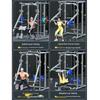 Aichen Multifunctional Home Gym Smith Machine & Power Rack