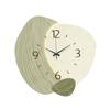 Nordic Wall Clock Home Decor Non Ticking Simple Wall Decor Decorative Clock for