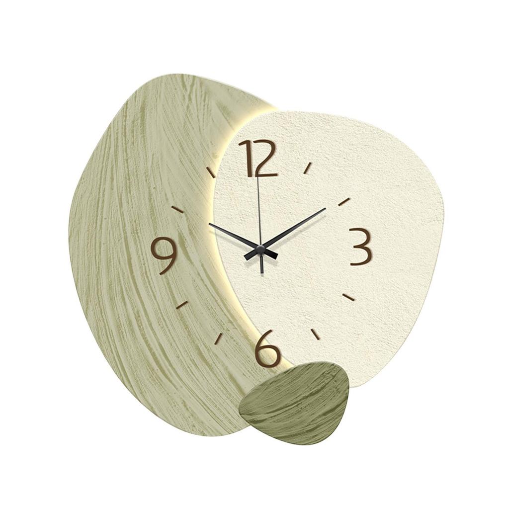 Nordic Wall Clock Home Decor Non Ticking Simple Wall Decor Decorative Clock for