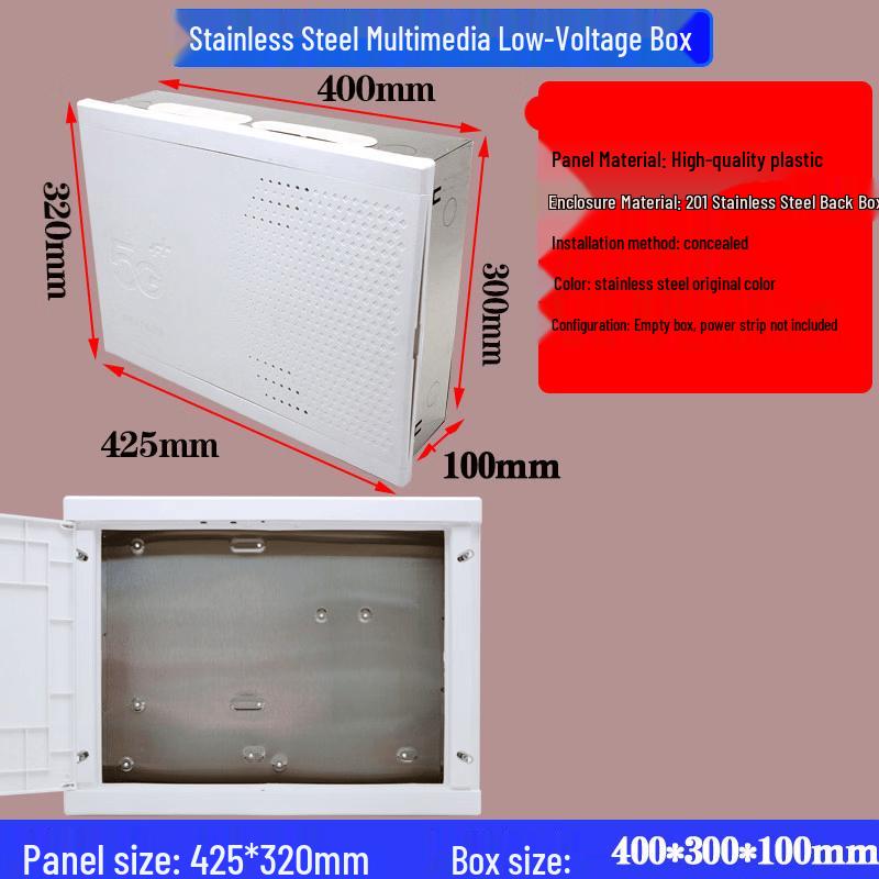 

Jun Ding Ying Stainless Steel Concealed Low Voltage Multimedia Box
