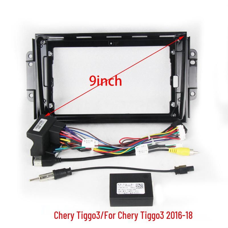 

Навигационная система Android для Chery Tiggo 3 2016-2018 годов с большим экраном и регулируемой рамкой 23.5 x 13.5 cm